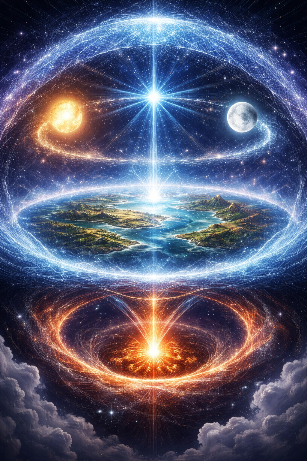 Flat Earth Debunked - Cosmic Architecture Machine Blueprint